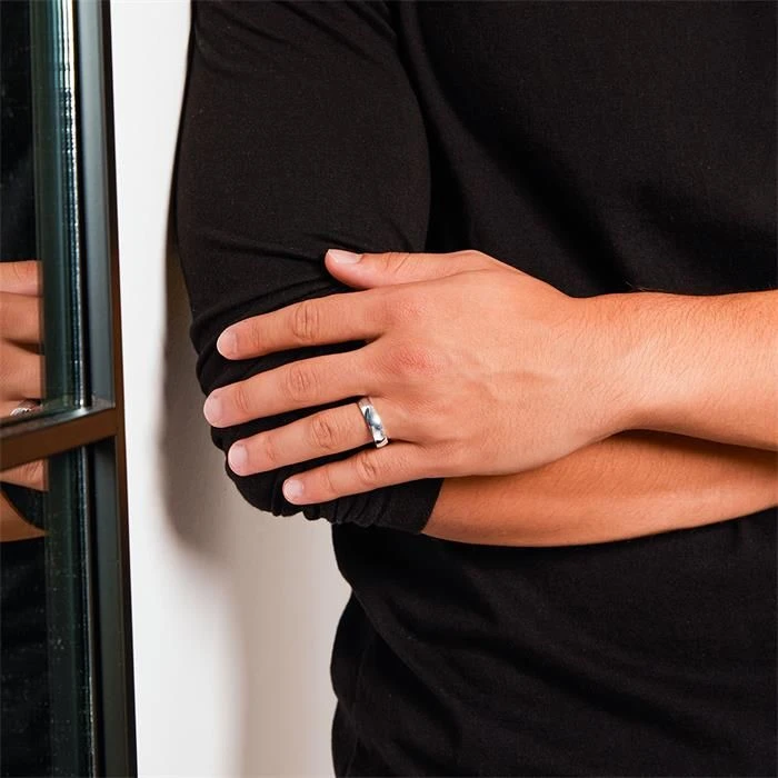 Bague Argent Personnalisée - 1003 – Image 2