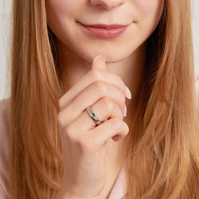 Alliances Acier Personnalisées - 1335 – Image 2