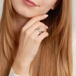 Bague Acier Personnalisée - 1448