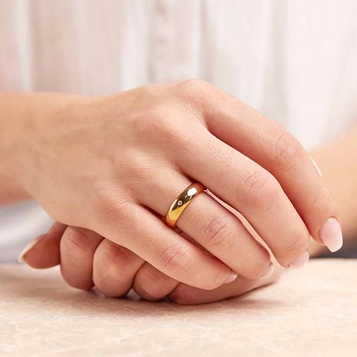 Alliances Acier Personnalisées - 1450 – Image 2