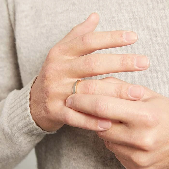 Alliances Acier Personnalisées - 1460 – Image 3