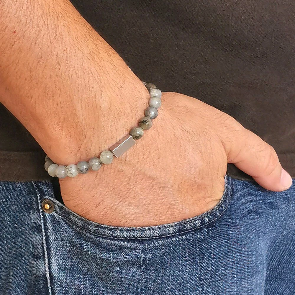 Bracelet Labradorite Personnalisé - 2571 – Image 2