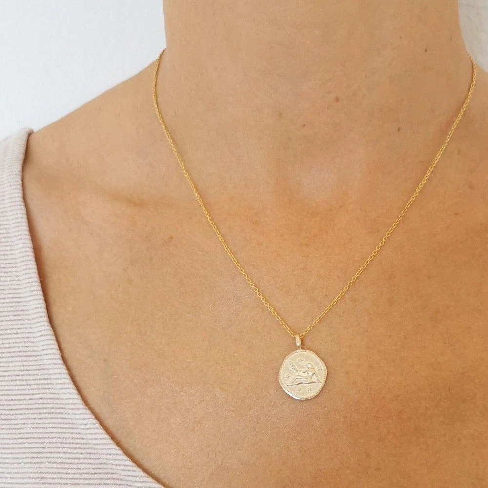 Médaille Vierge Plaqué Or Personnalisée - 2680 – Image 2