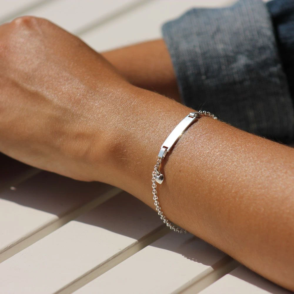 Gourmette Argent Personnalisée - 1098 – Image 2