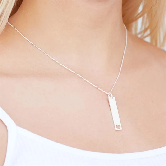 Pendentif Argent Personnalisé - 1499 – Image 2