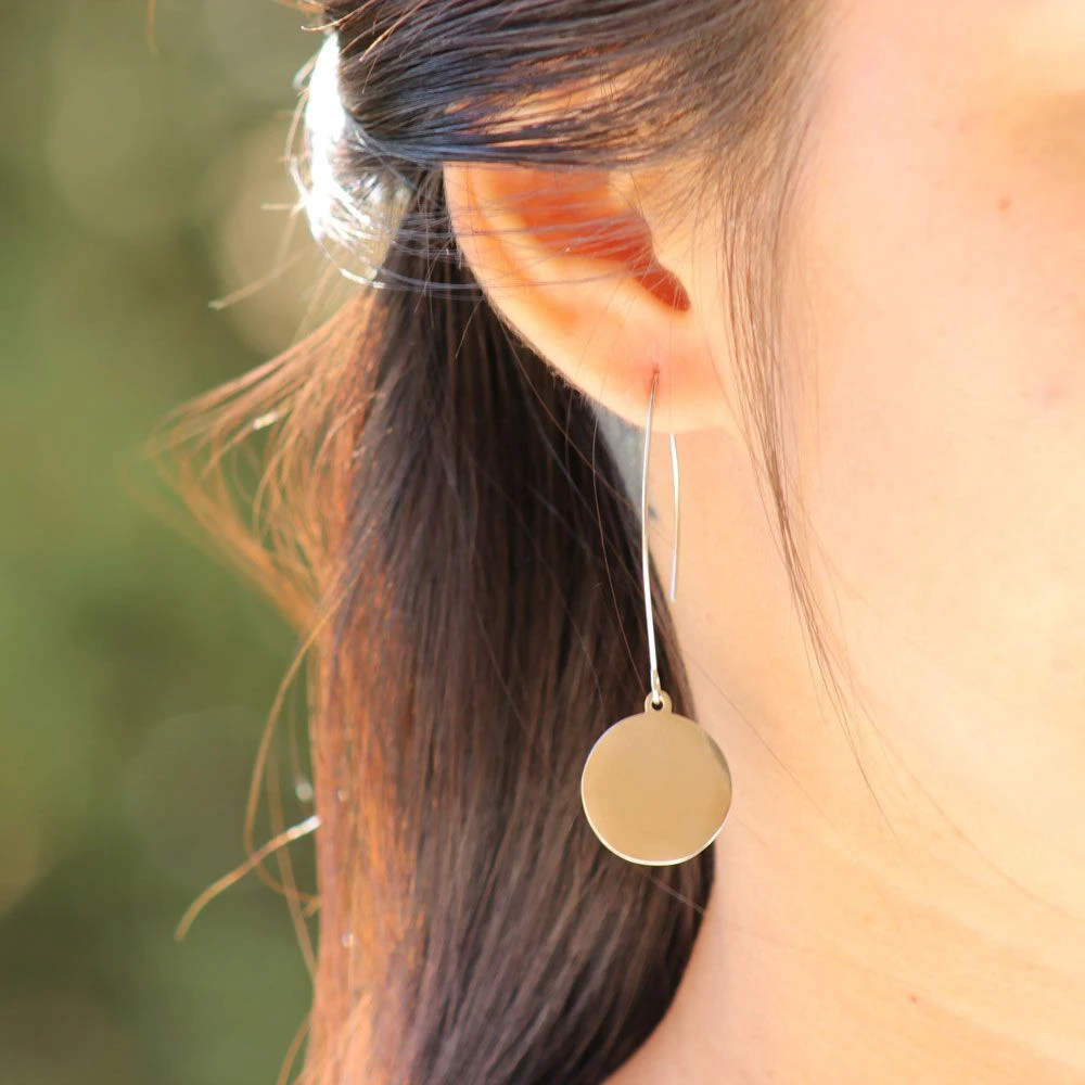 Boucles D'oreilles Acier Personnalisées - 1910 – Image 2