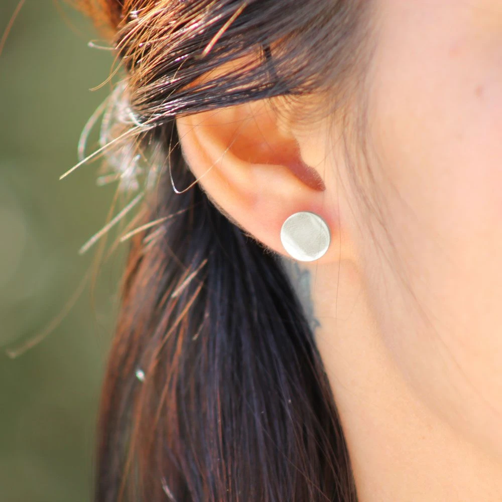 Boucles D'oreilles Acier Personnalisées - 2087 – Image 2