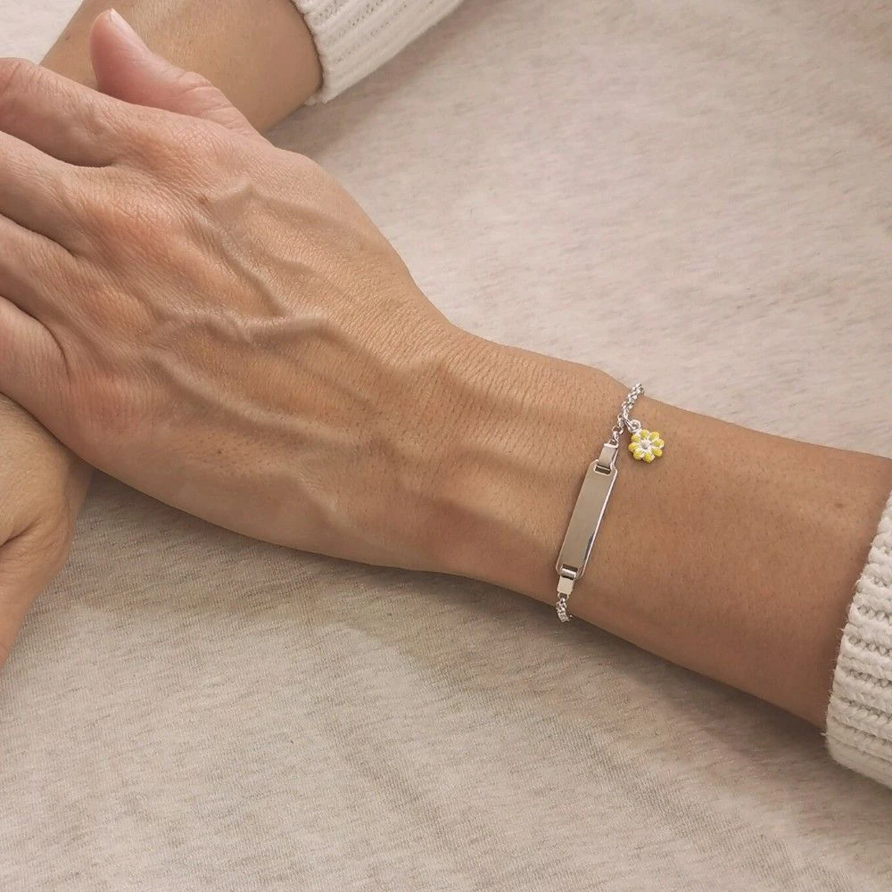 Gourmette Argent Personnalisée - 2113 – Image 2