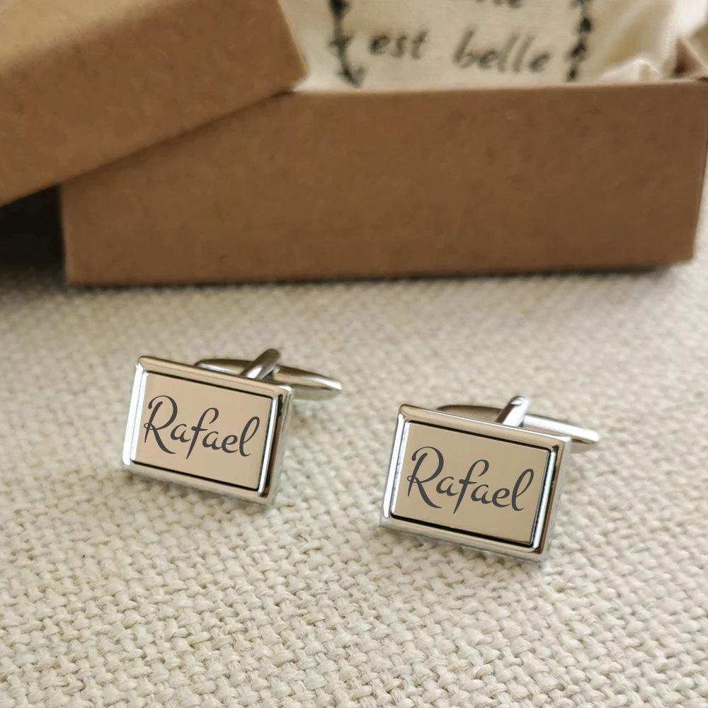 Boutons De Manchette Personnalisés - 2524 – Image 2