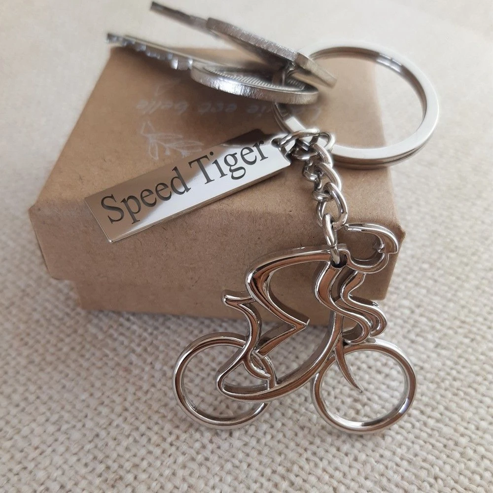 Porte-clé Velo Acier Personnalisé - 2153 – Image 2