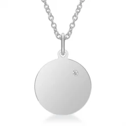 Pendentif Argent Personnalisé - 2293