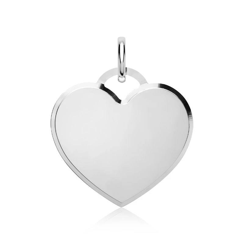 Pendentif Coeur Argent Personnalisé - 1800 – Image 5