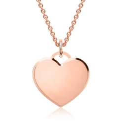 Pendentif Coeur Argent Personnalisé - 1802