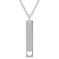 Pendentif Argent Personnalisé - 1499