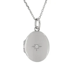 Pendentif Photo Argent Personnalisé - 2365