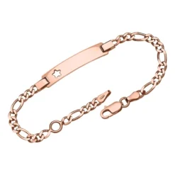 Gourmette Argent Personnalisée - 1810