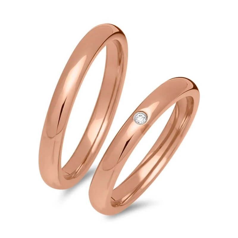 Alliances Acier Personnalisées - 1452 – Image 4