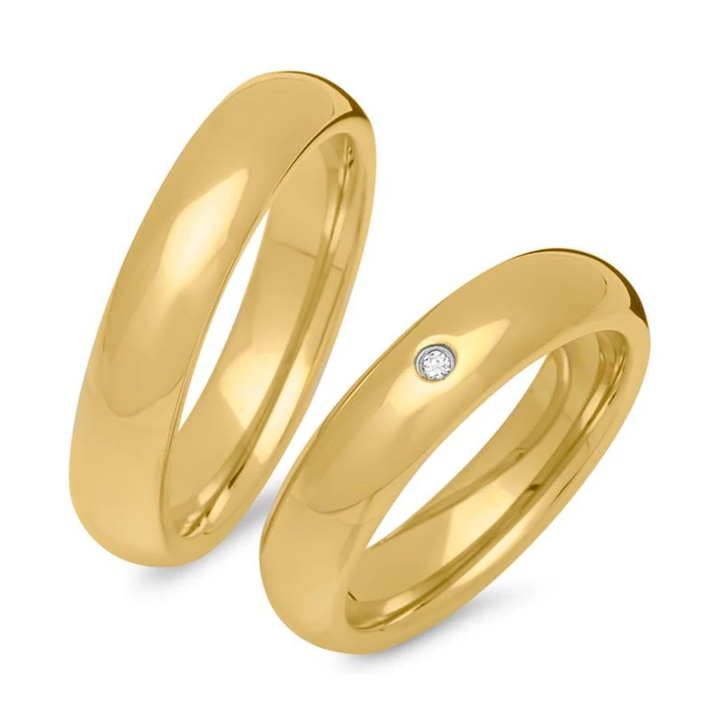 Alliances Acier Personnalisées - 1450 – Image 5