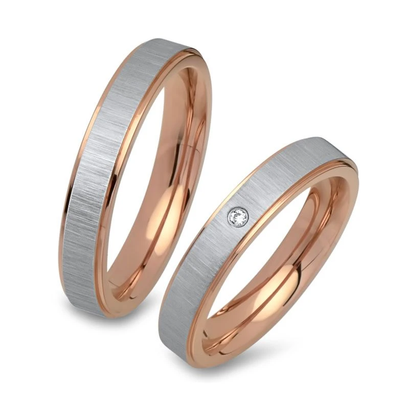 Alliances Acier Personnalisées - 1460 – Image 6