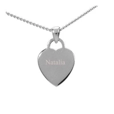 Chaine Et Pendentif Coeur Personnalisé - 0600 – Image 3