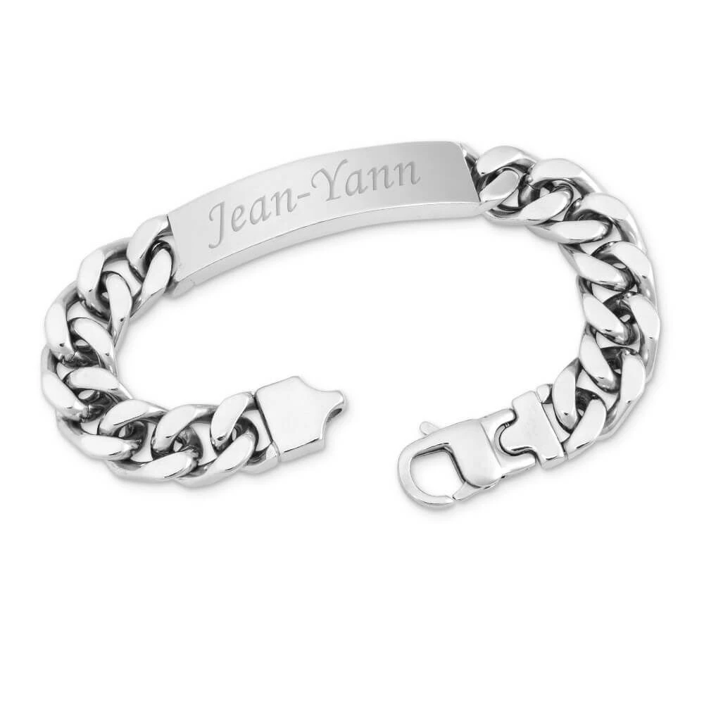 Gourmette Acier Personnalisée - 0240 – Image 3