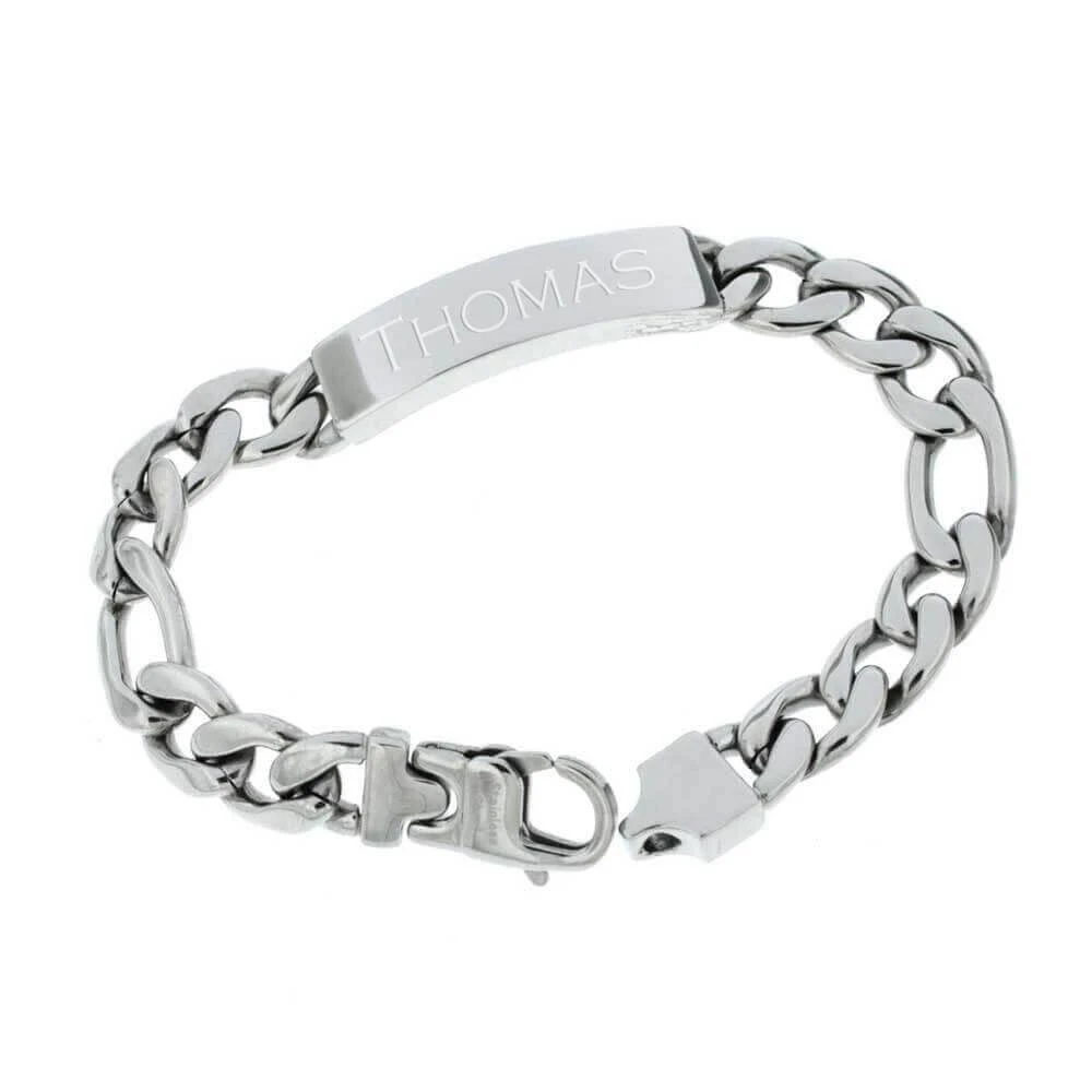 Gourmette Acier Personnalisée - 1854 – Image 3