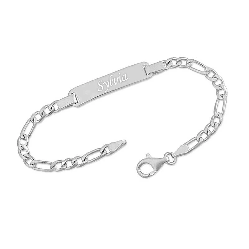 Gourmette Argent Personnalisée - 0214 – Image 3