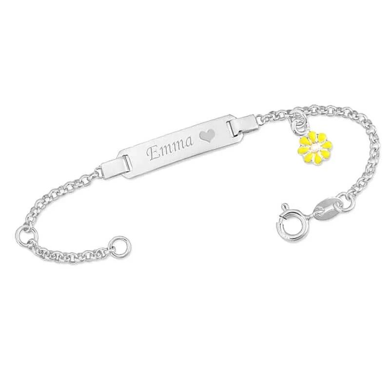 Gourmette Argent Personnalisée - 2113 – Image 3