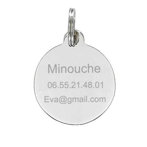 Médaille Chat Acier Personnalisée - 2059 – Image 2
