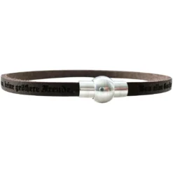 Bracelet Cuir Marron Personnalisé - 2021