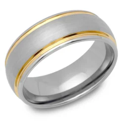 Bague Tungstène Personnalisée - 1470