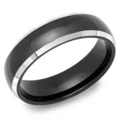 Bague Tungstène Personnalisée - 1473