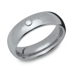 Bague Tungstène Personnalisée - 0410