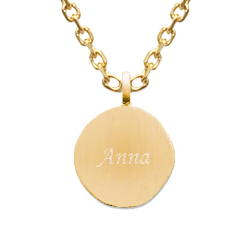 Médaille Scorpion Plaqué Or Personnalisée - 2682 – Image 4