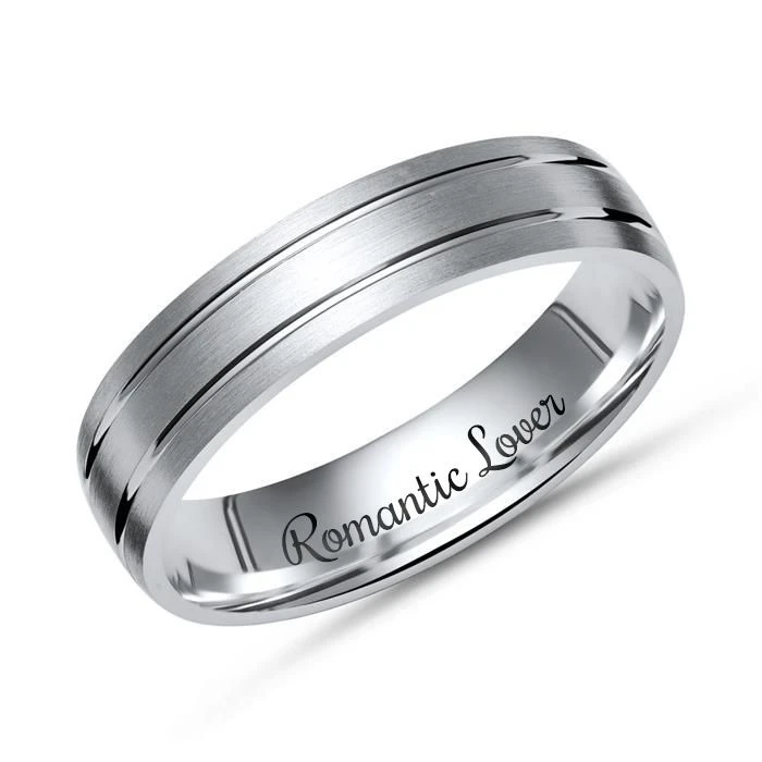 Bague Argent Personnalisée - 0392 – Image 3