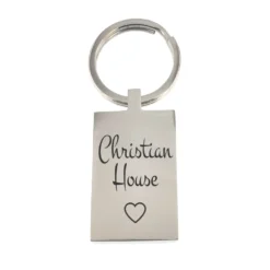 Porte-clé Acier Personnalisé - 0594