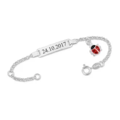 Gourmette Argent Personnalisée - 0876