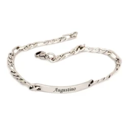 Gourmette Acier Personnalisée - 0940