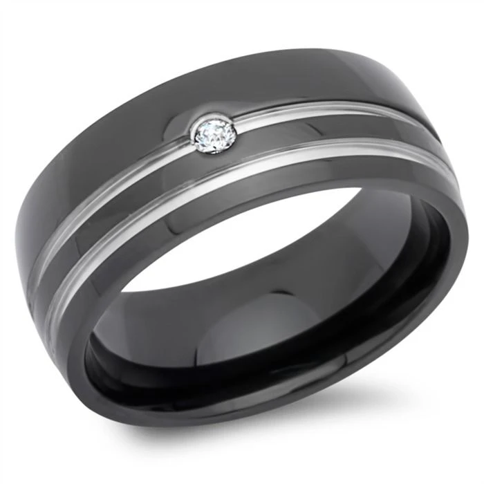 Bague Acier Femme Personnalisée - 1026