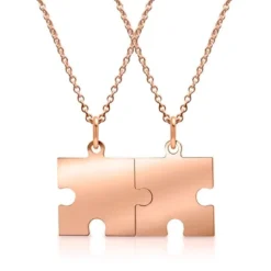 Pendentif Argent Puzzle Personnalisé -1130