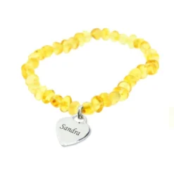 Bracelet Ambre Personnalisé - 1229