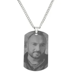 Pendentif Photo Plaque Personnalisé - 1518