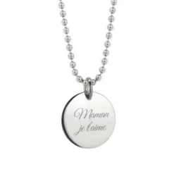 Pendentif Argent Personnalisé - 1756