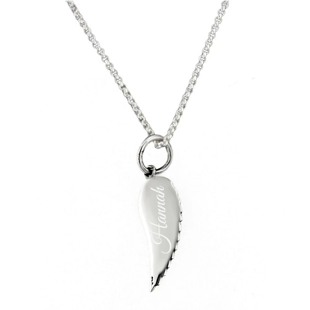 Pendentif Aile Argent Personnalisé - 1771 – Image 4