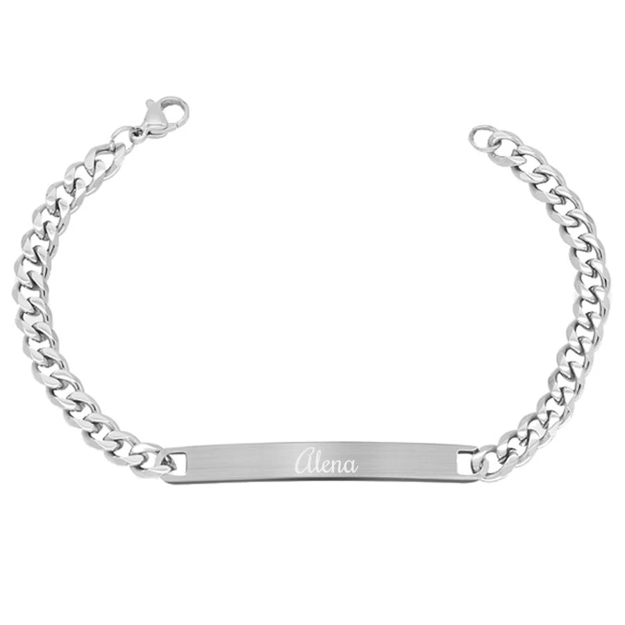 Gourmette Acier Personnalisée - 1856 – Image 3