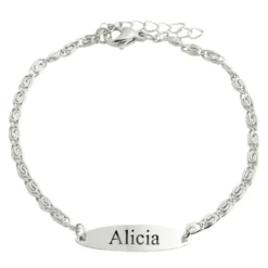 Gourmette Acier Personnalisée - 1892