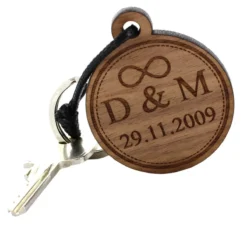 Porte Clé Bois Personnalisé - 2047
