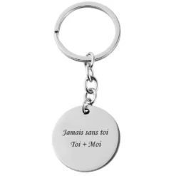 Porte-clé Acier Personnalisé - 2097