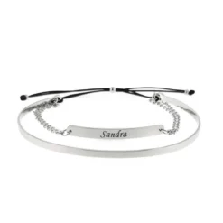 Bracelet Jonc Acier Personnalisé - 2136
