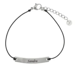 Bracelet Cordon Acier Personnalisée - 2139